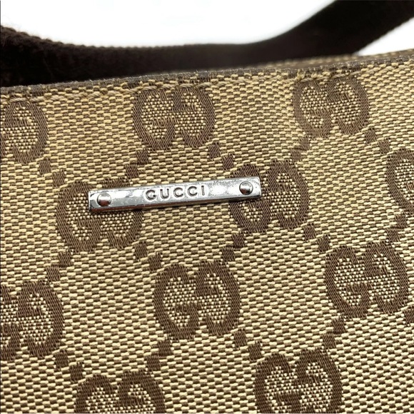 Vintage Gucci GG Monogram Canvas Hobo Bag - Picture 6 of 6